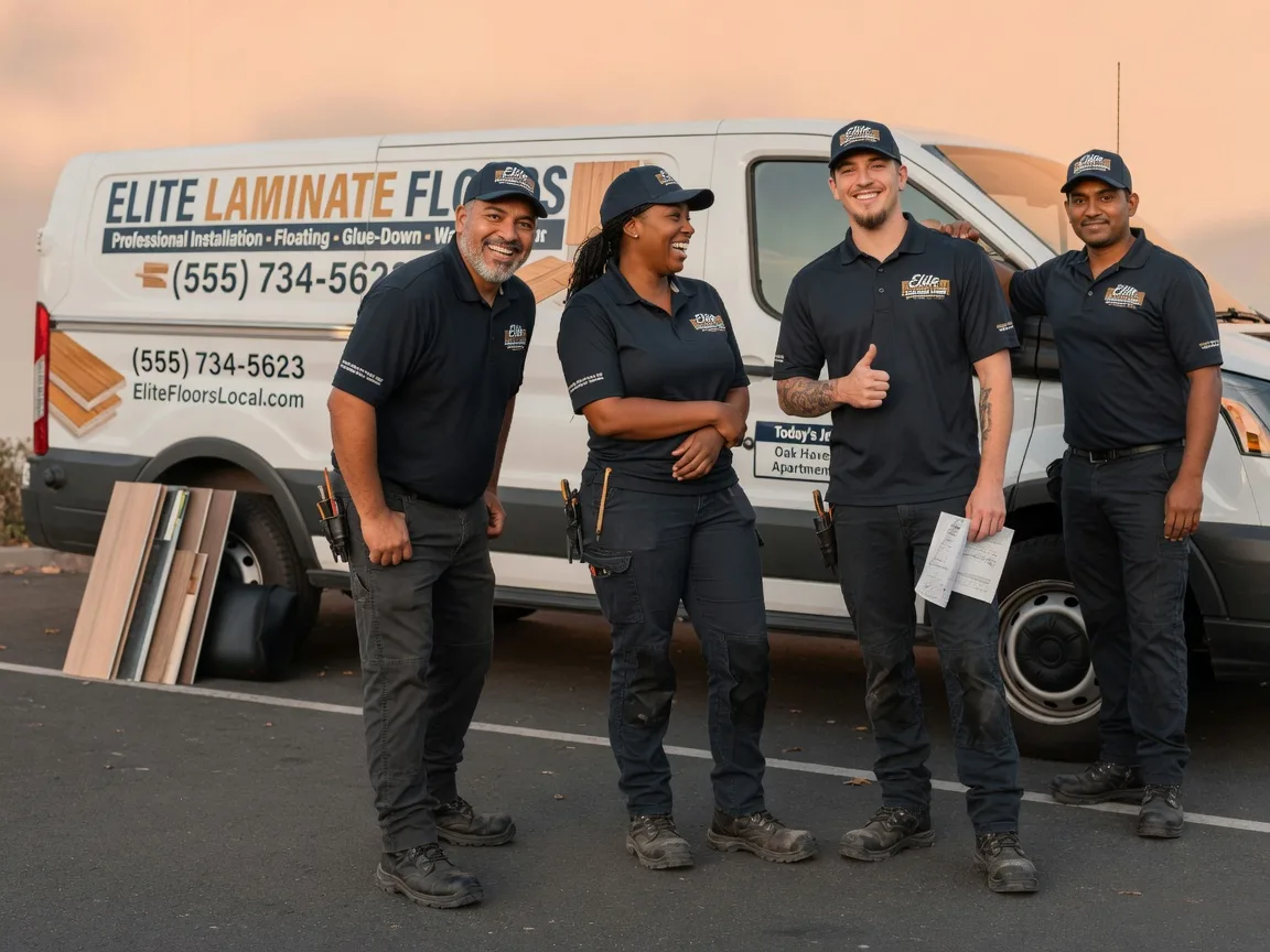 Laminate flooring installation company in Gore, OK